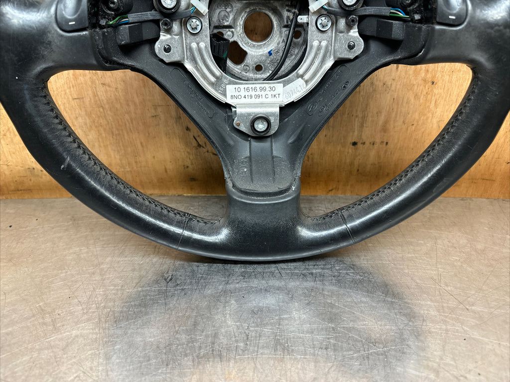 AUDI TT 8N Aut. (03-06) Sports Leather Steering Wheel Tiptronic 8N0419091C