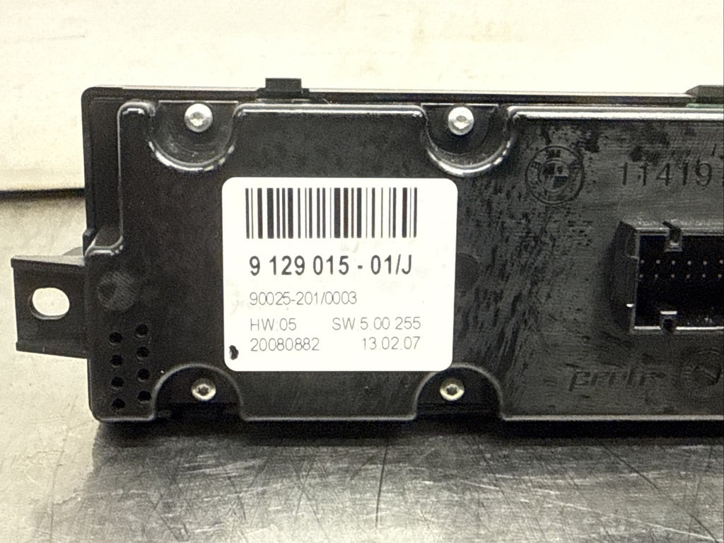 BMW X5 X6 E70 E71 REAR AIR CONDITIONING HEATER CONTROL VENT SEAT BUTTON 9129015