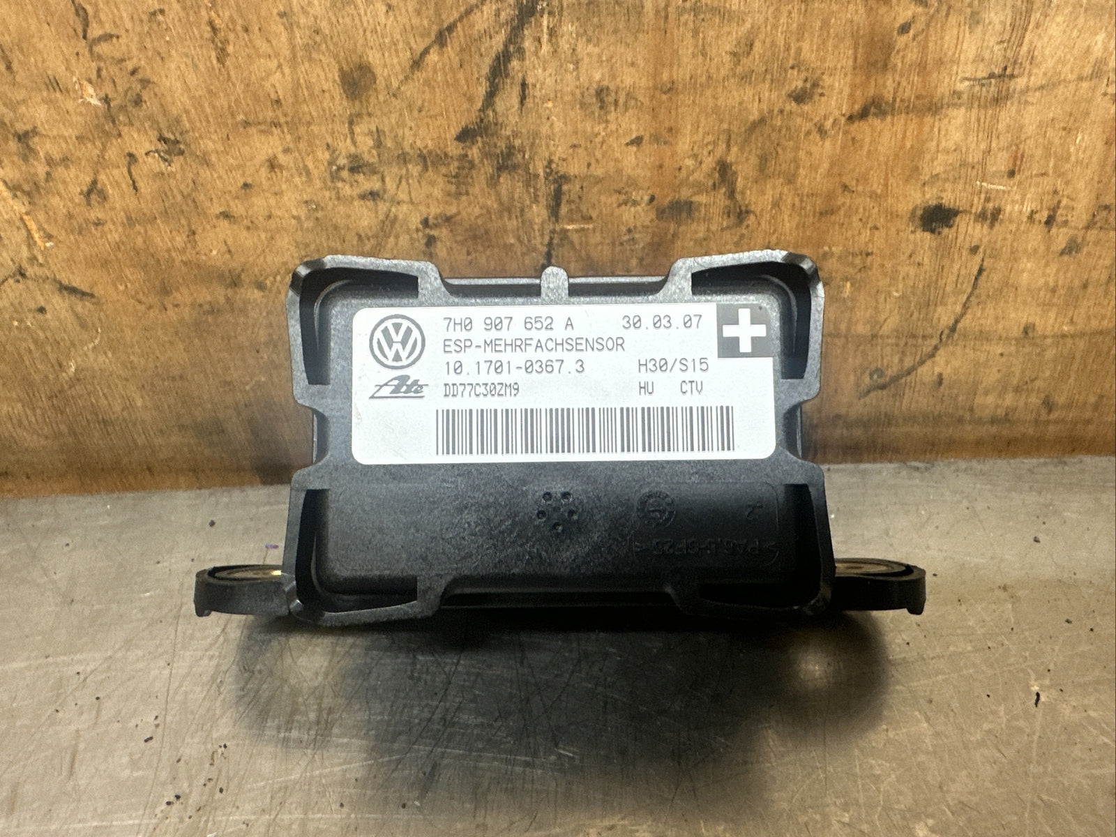 2007 VOLKSWAGEN TOUAREG  7L MK1 YAW RATE SENSOR 7H0907652A