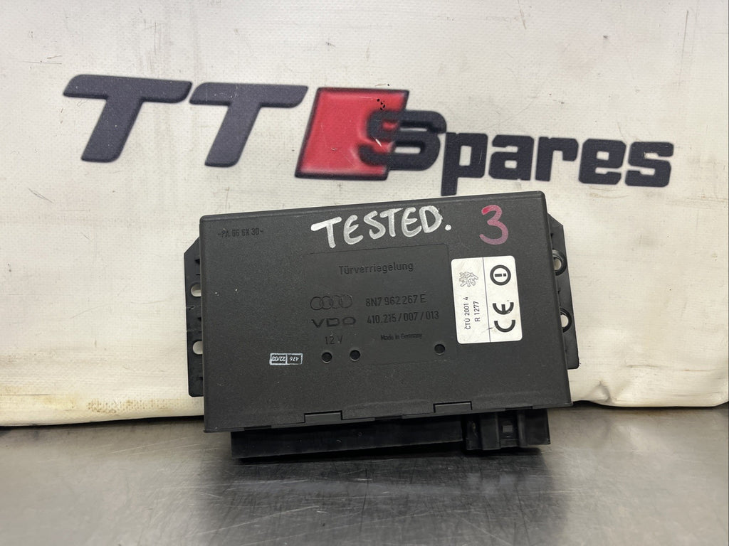 Audi TT Convertible CCM comfort control module 8N7962267E Roadster 8N