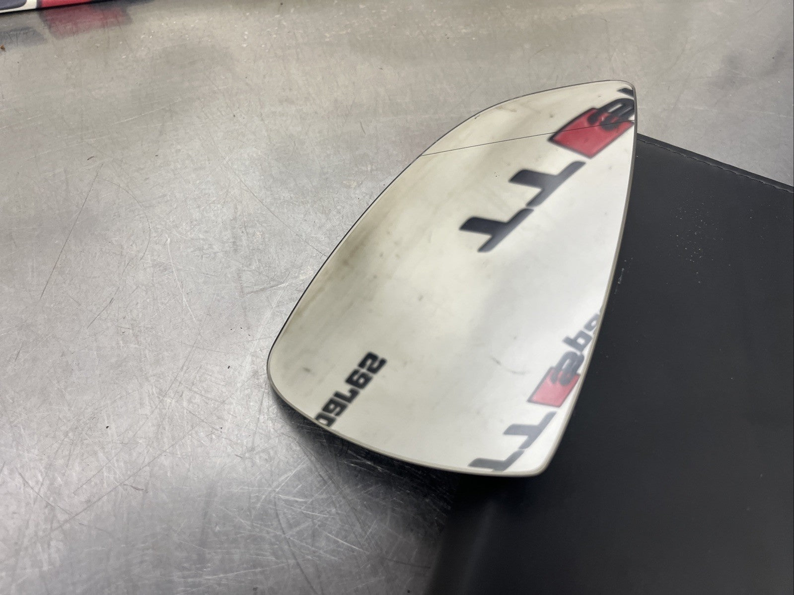 AUDI TT MK2 COUPE DRIVER SIDE WING MIRROR GLASS 8J0857536F 2007-2012