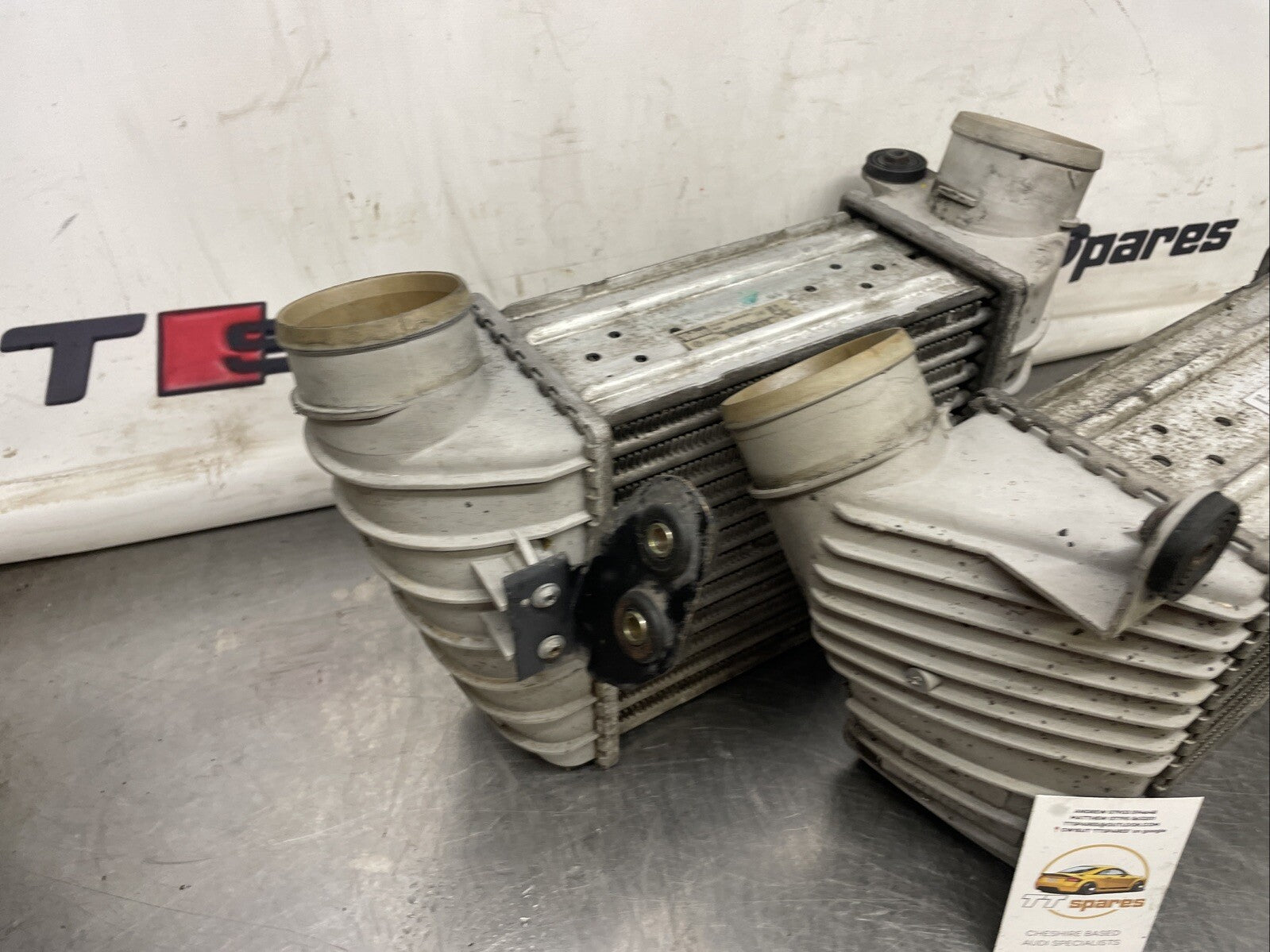 Genuine Audi TT MK1 8N 1.8T 225 240 Intercoolers Pair 8L9 145 805 / 806 S3