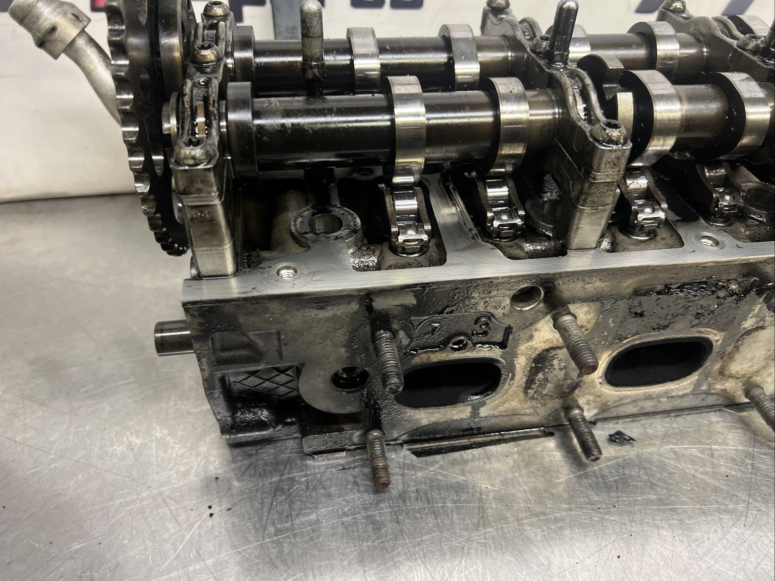 2011 AUDI Q7 ENGINE CYLINDER HEAD LEFT SIDE 3.0 TDI / CRCA  MK1 4L 059353EK