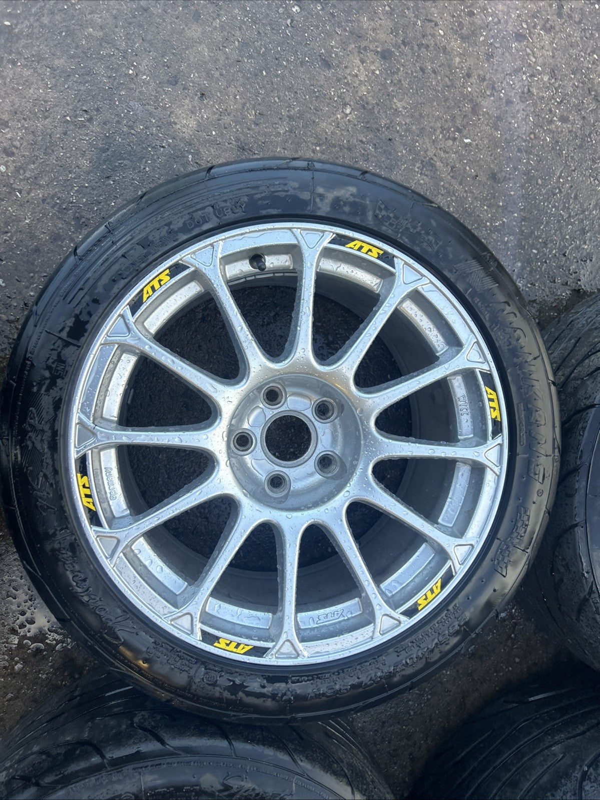 ATS WTCC 907 ALLOYS Magnesium 5x112 Mk2 SEAT Leon Actual TOURING CAR WHEELS