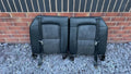 Genuine Audi TT Mk1 Half Alcantara Black Leather Seat*REAR BACK SEATS ONLY*98-06