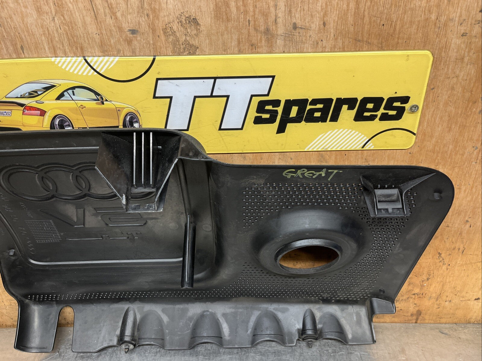 AUDI TT MK1 ENGINE COVER 225 APX BAM MODEL 8N QUATTRO 98-06 06A103724 great Cond