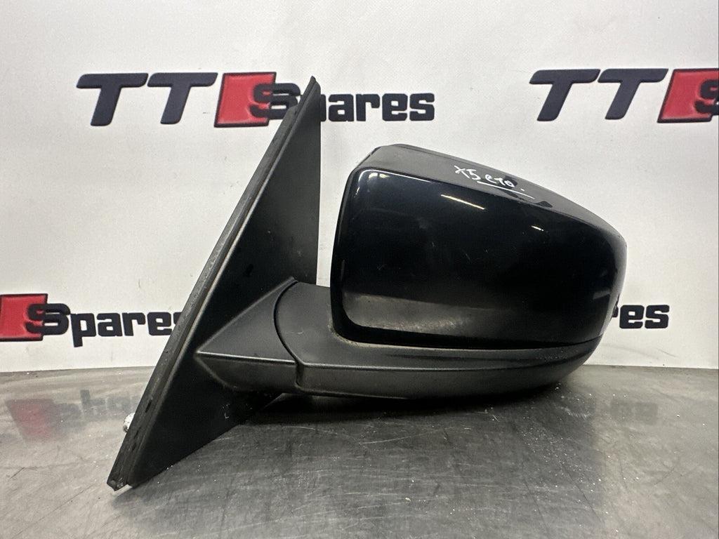 BMW X5 E70 07-13 NEARSIDE LEFT  AUTO DIMMING WING MIRROR MATT BLACK