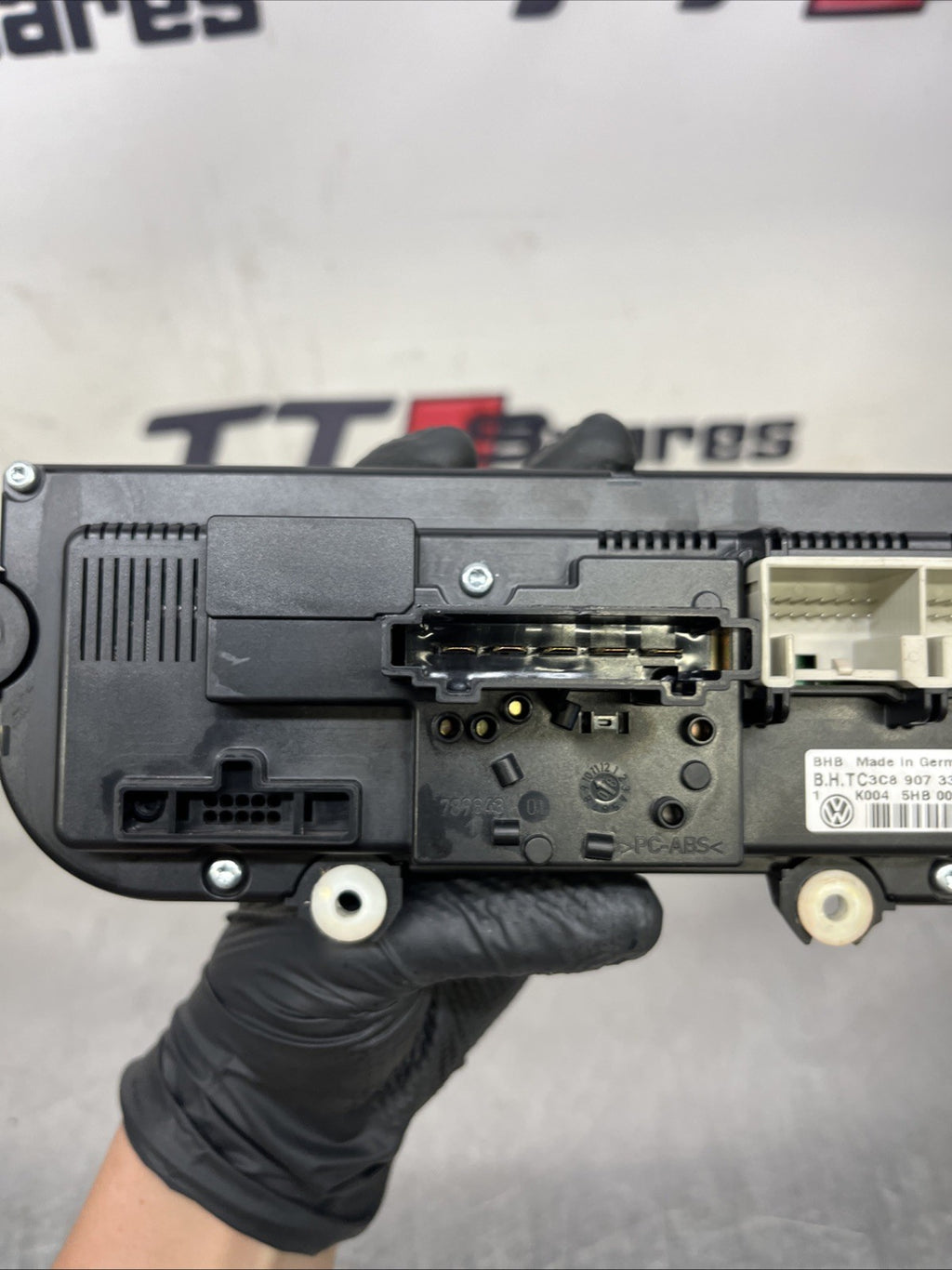 3C8907336ZJU 2010 VOLKSWAGEN GOLF MK6 HEATER CLIMATE CONTROL PANEL