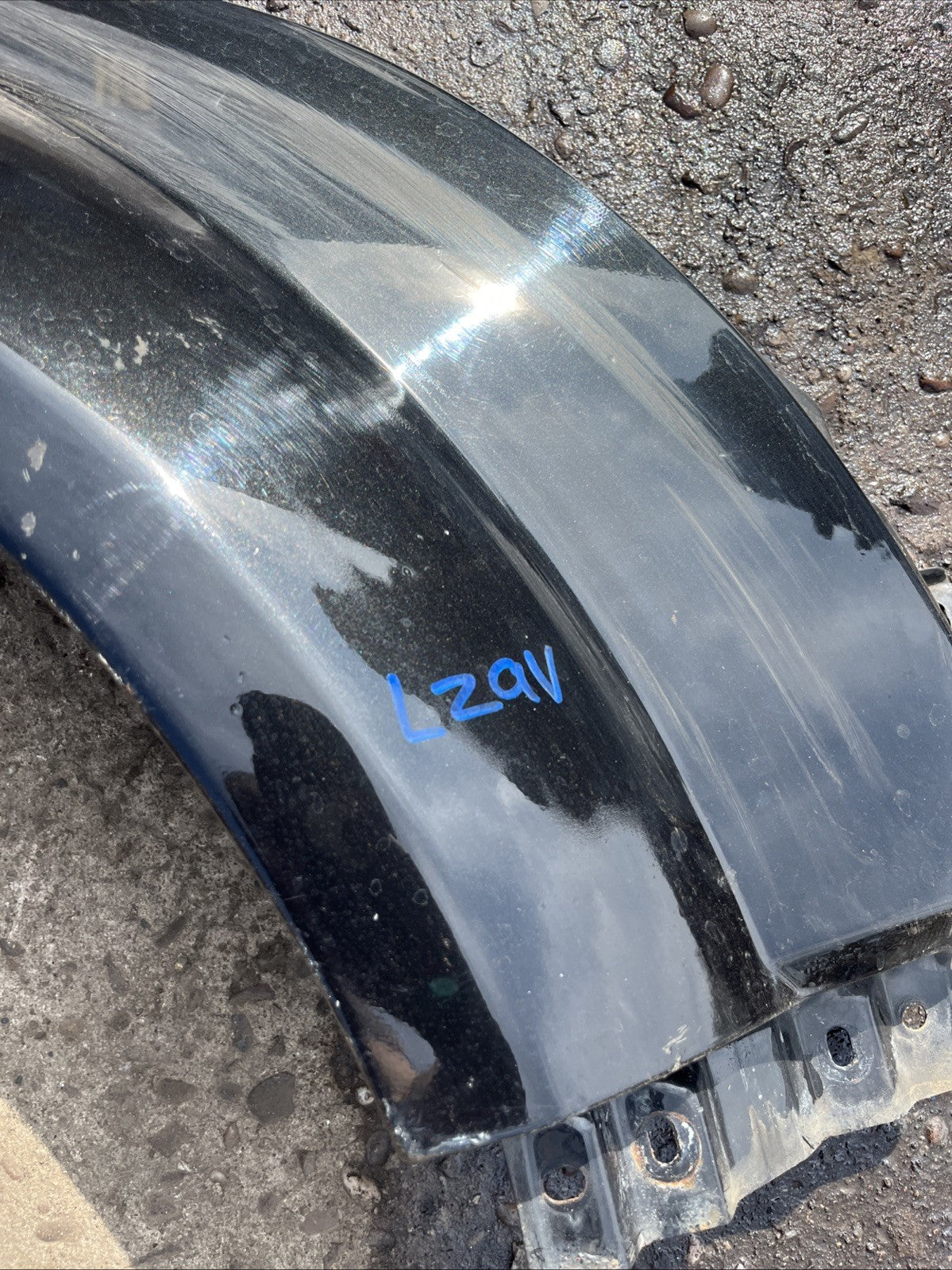 AUDI TT MK1 DRIVERS FRONT WING OFFSIDE 8N LZ9V BRILLIANT BLACK
