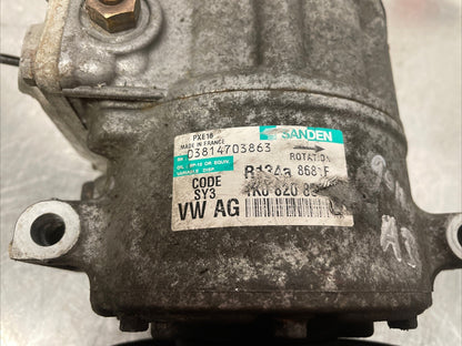 2007 AUDI A3 DIESEL AC COMPRESSOR PUMP 1K0820859F