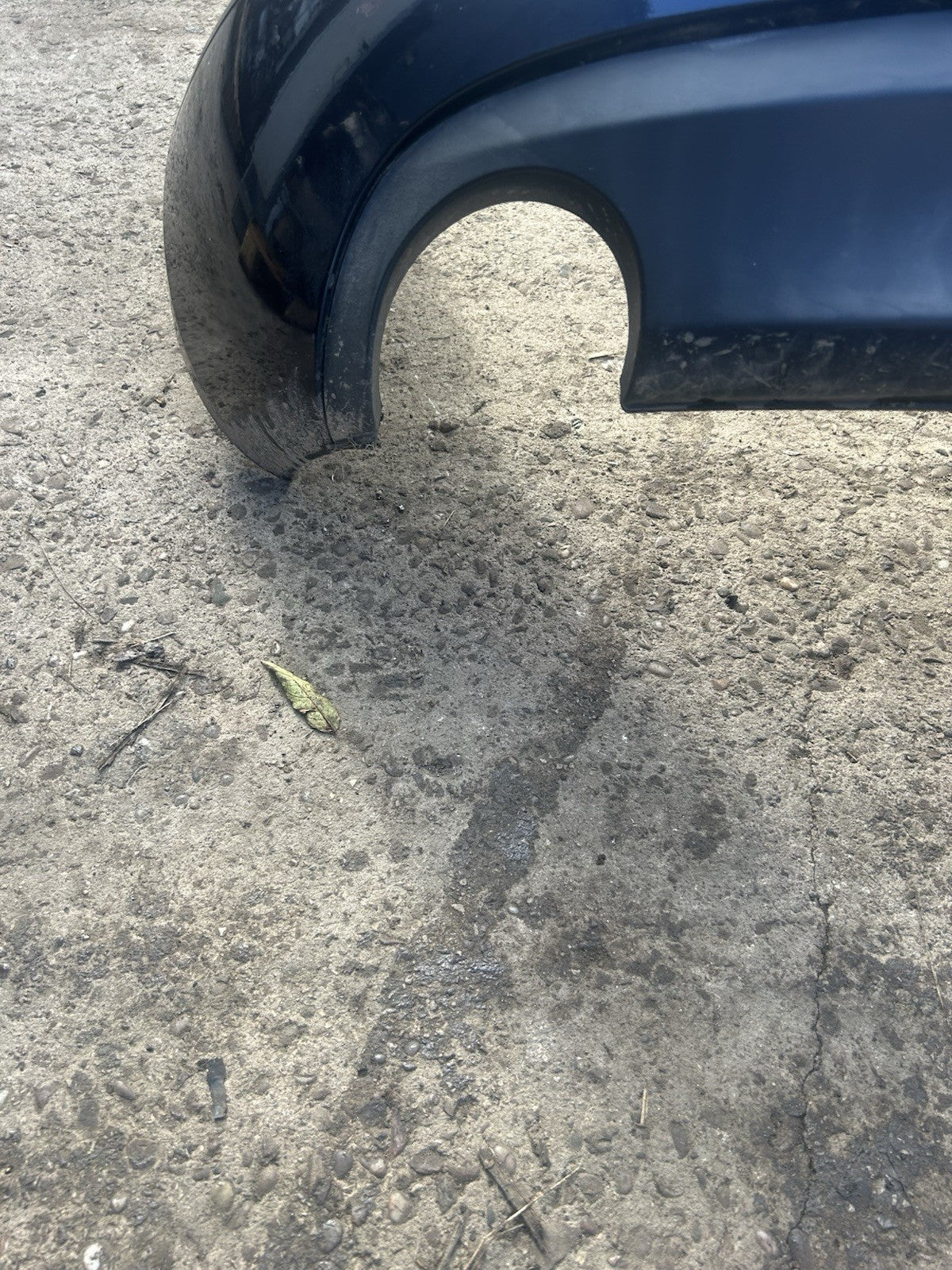 2006-2014 AUDI TT MK2 COMPLETE REAR BUMPER IN MORO BLUE PEARL   COMPLETE