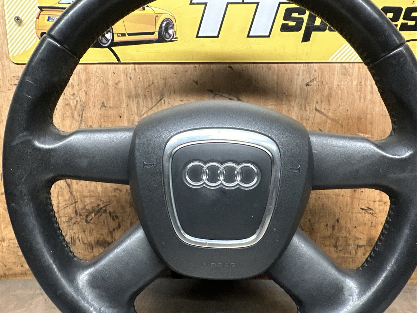 2007 AUDI A3 1.9 TDi Special Edition 5DR LEATHER STEERING WHEEL 8P0419091CD1KT