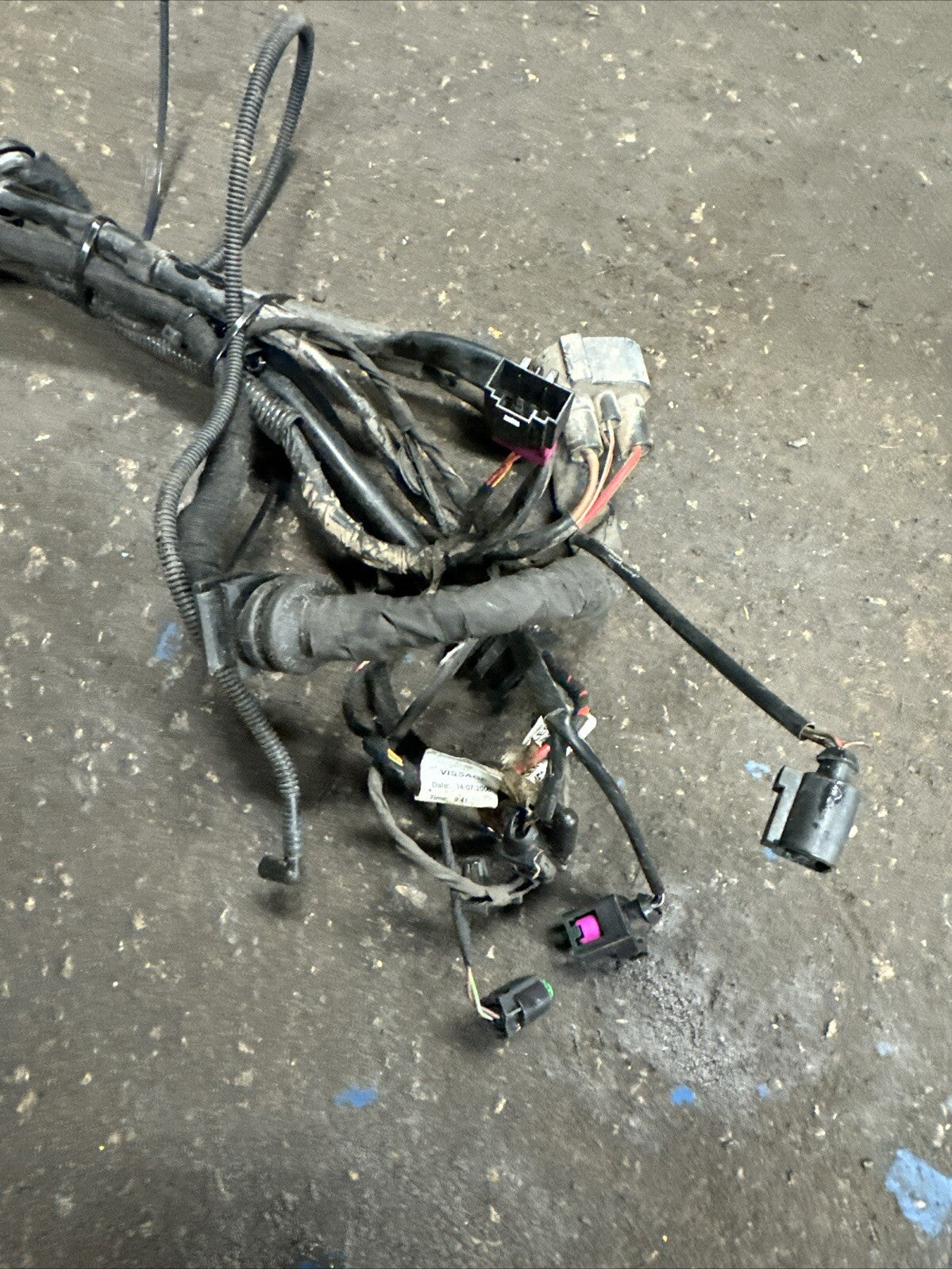 Audi A6 4F C6 Wiring Loom Harness for Wiper Motor Scuttle Panel Area 4F2971271AD