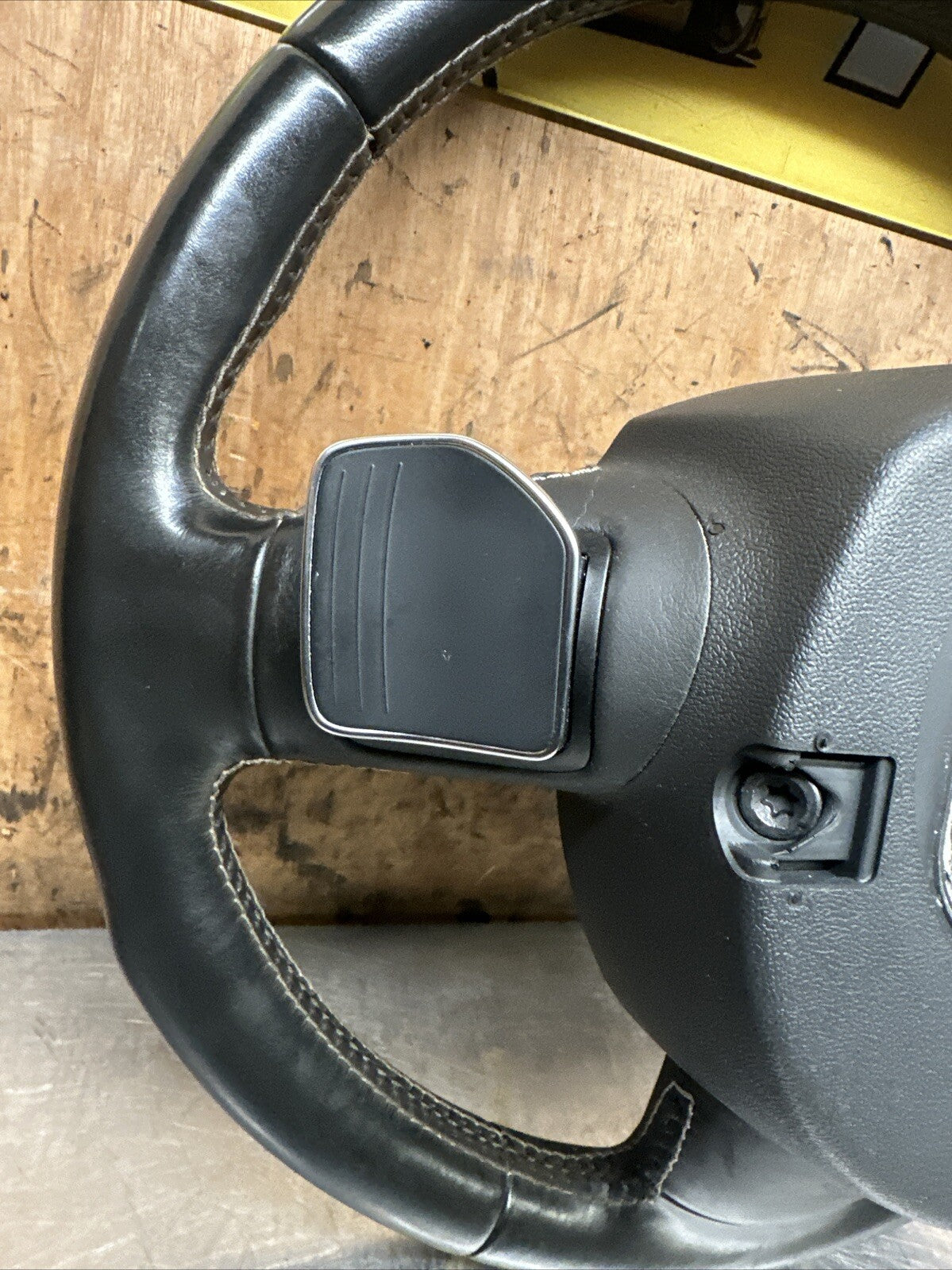 4F0419091AF 2006 AUDI S6 MULTIFUNCTION SPORT STEERING WHEEL 