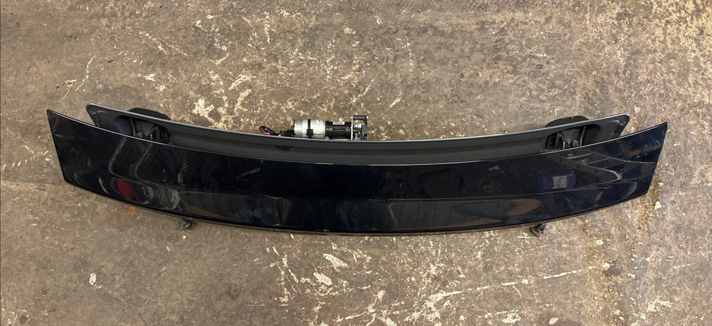 AUDI TT ROADSTER BLACK REAR TAILGATE SPOILER WITH MOTOR 2007 TO 2014 8J7827934
