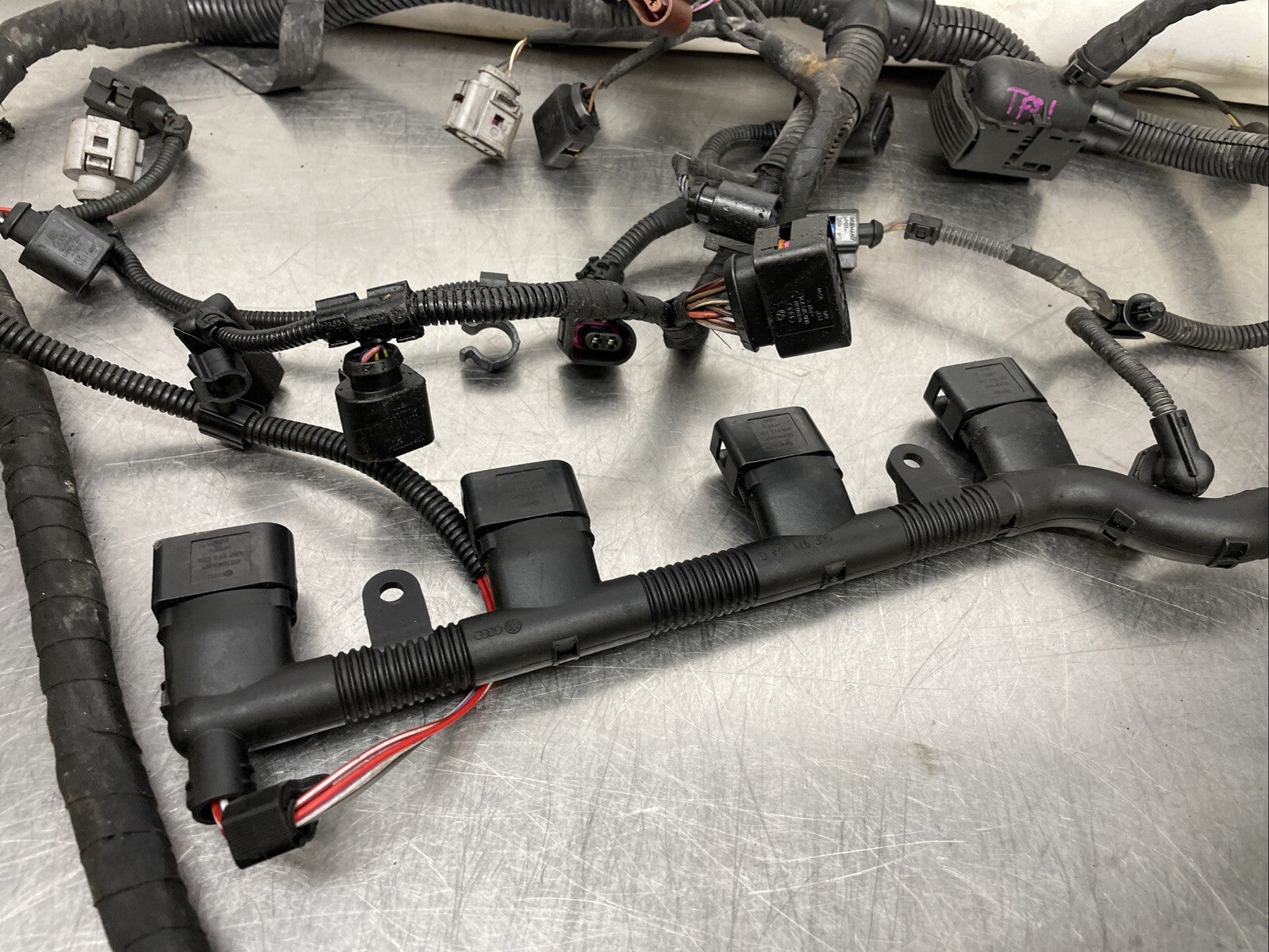 VW GOLF MK5 GTI 2.0 TFSI PETROL DSG AUTO BWA AXX ENGINE WIRING LOOM CABLE K03  