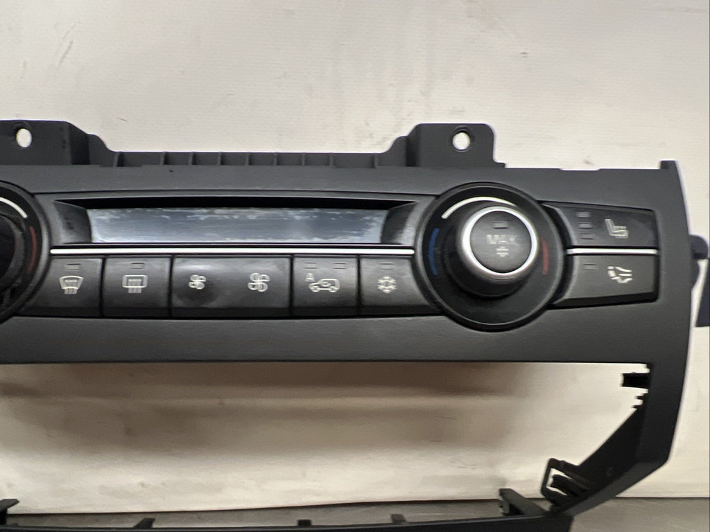 BMW X5 X6's E70 E71 E72 AIR CLIMATE HEATER CONTROL SWITCH UNIT WITH FRAME