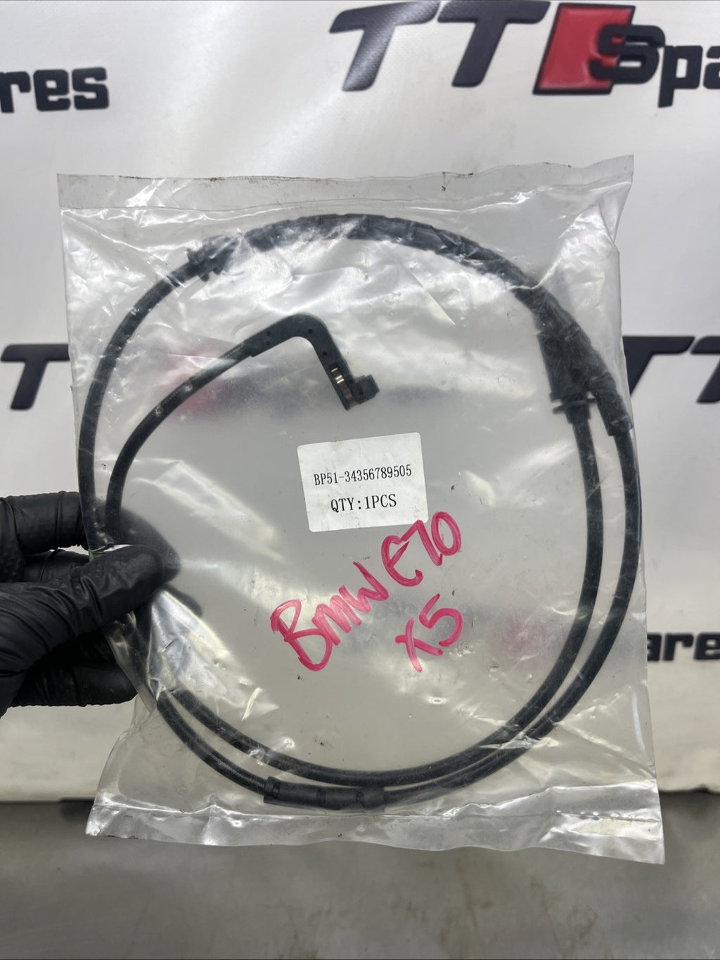 AutoStar Germany Brake Wear Sensor Fits BMW E70 E71 E72 X5 X6 34356789505