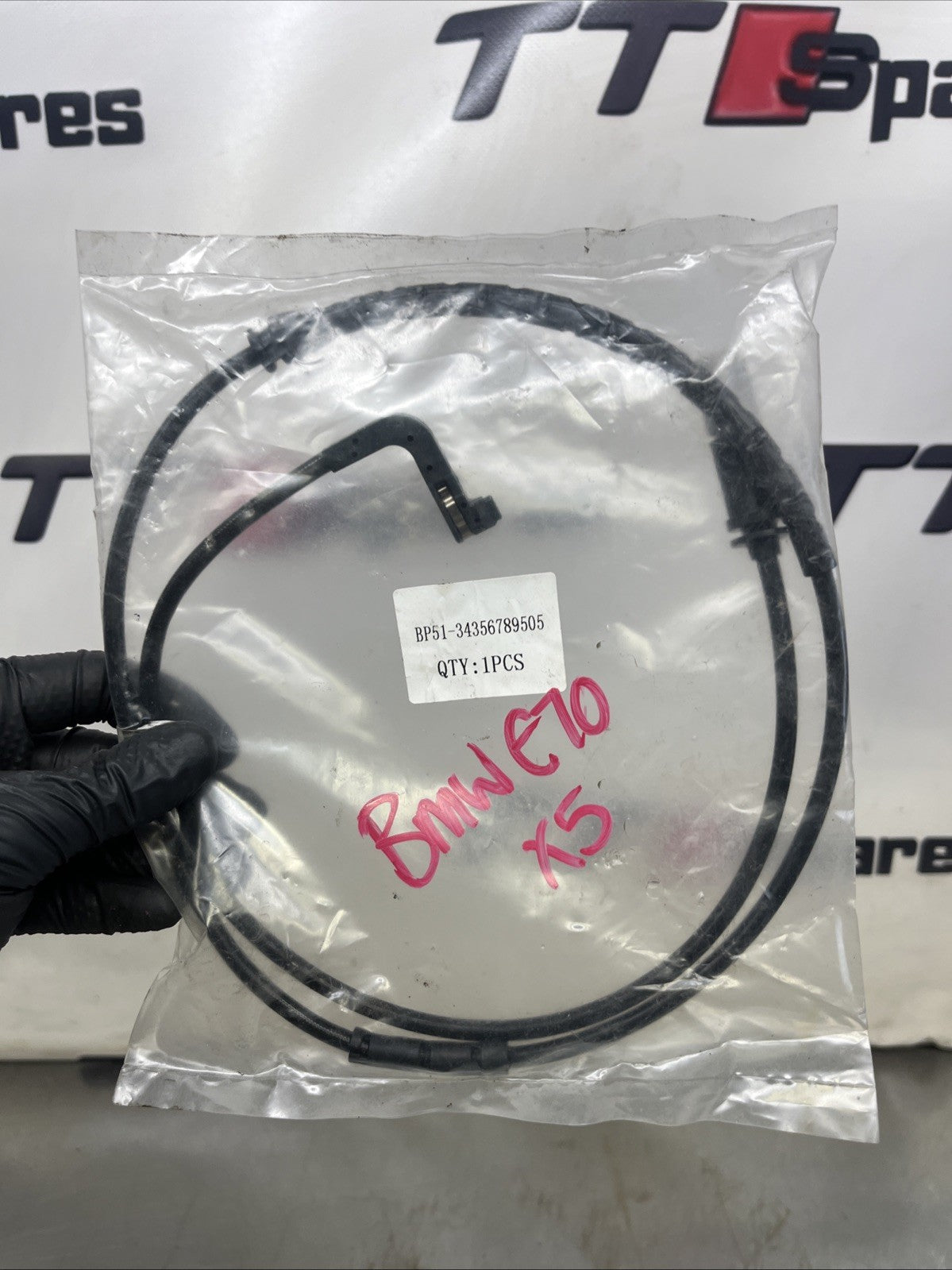 AutoStar Germany Brake Wear Sensor Fits BMW E70 E71 E72 X5 X6 34356789505