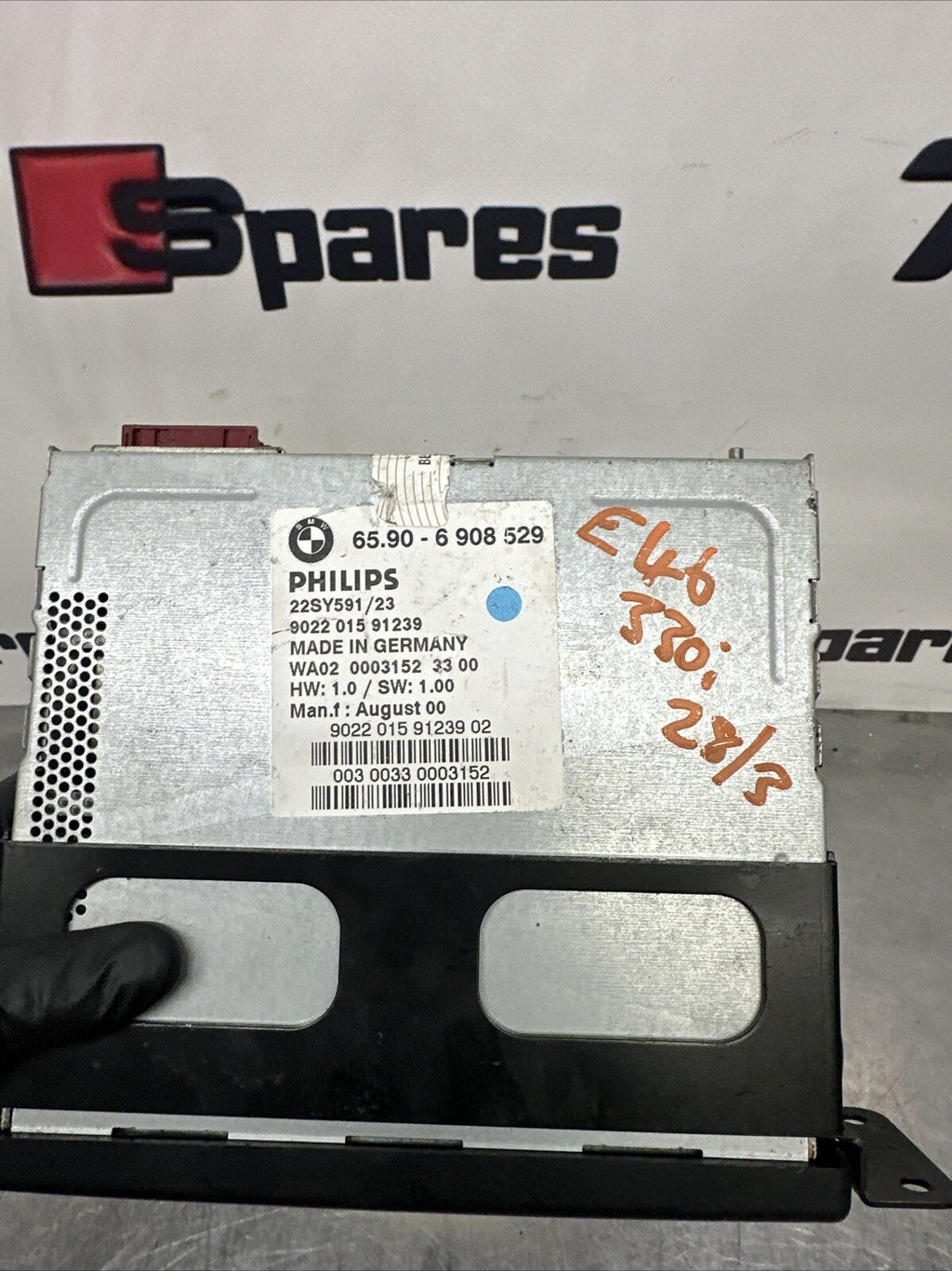 BMW X5 E53 3 5 7 SERIES E46 E39 E38 GPS NAVIGATION SYSTEM CD 6908529 65906908529