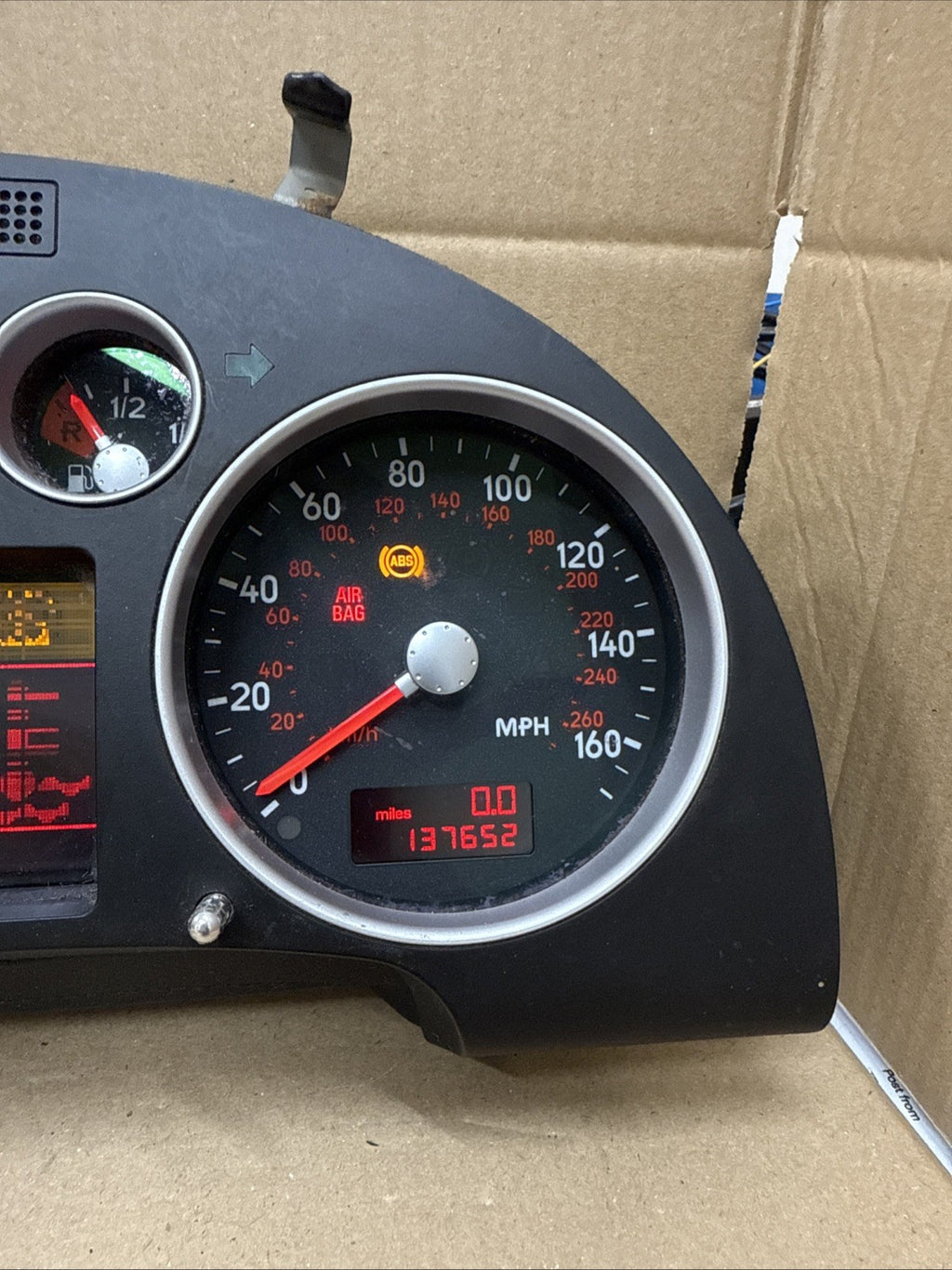 Audi TT MK1 3.2 Or QS 170mph Speedometer Instrument Cluster 8N2920980D With CODE