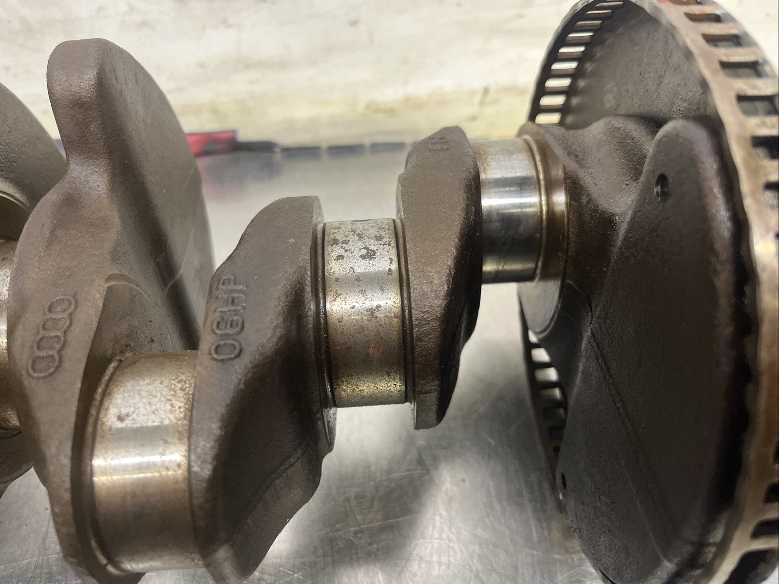 Crankshaft for Audi A5 8T3 Coupe 1.8 TFSI CDHB CDH 06HP