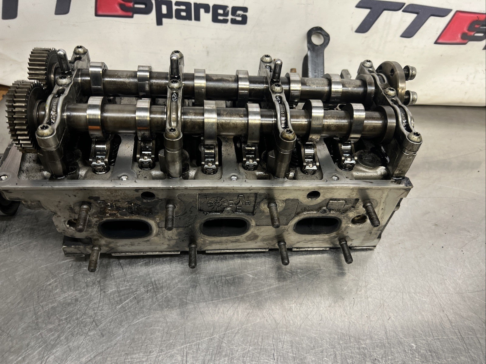 AUDI Q7 CYLINDER HEAD RIGHT SIDE 3.0 TDI / CRCA - CRC DIESEL MK1 4L 2014