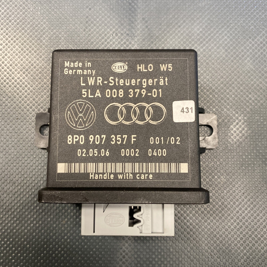 Audi A4 8P A6 C6 Xenon Headlight Range Control ECU  8P0907357F
