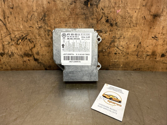 2006 AUDI S6 TDi AIR SRS BAG CONTROL MODULE 4F0959655B