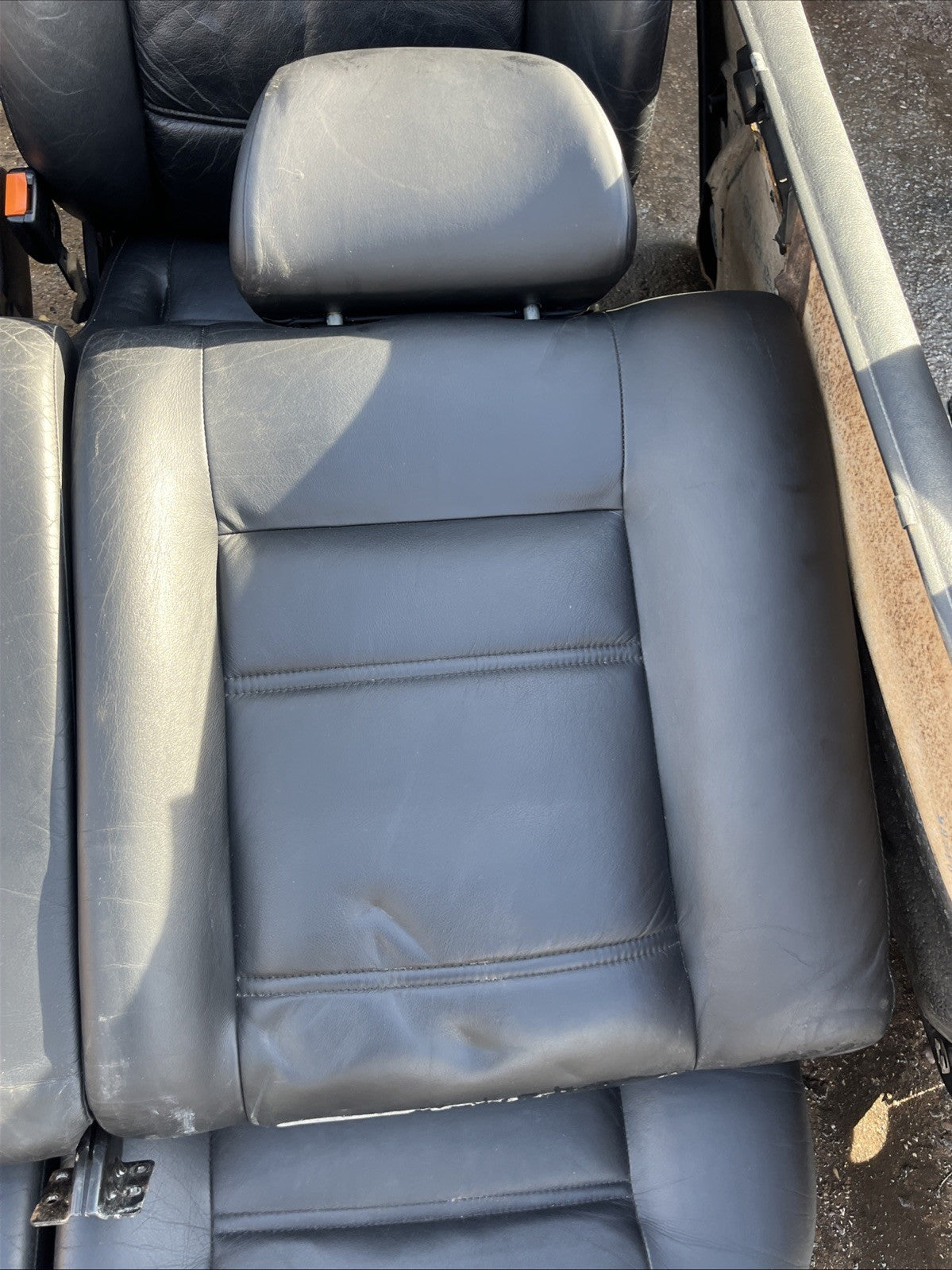 Mk3 Golf Vr6 Leather Interior in Black NO FRONT SEATS