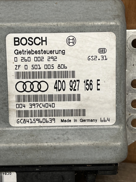 Audi A8 D2 Automatic Gearbox Controller 4D0927156E