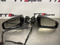 AUDI A3 2007 MK2 3DR WING MIRRORS PAIR SET  BLACK E1010754