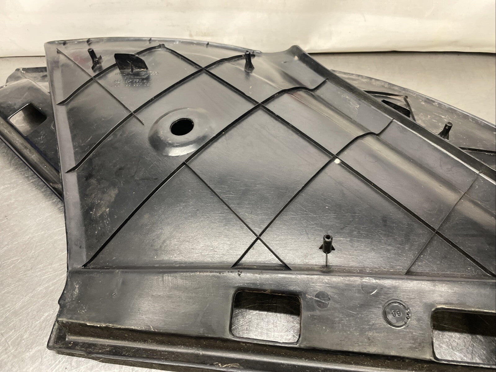 VW GOLF MK2 5DR LHD RHD BLACK REAR C PILLAR QUARTER PANEL SIDE TRIMS COVERS