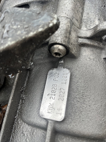Audi TT MK2 8J 2.0TFSI BWA 6 Speed Manual Gearbox Code KNX
