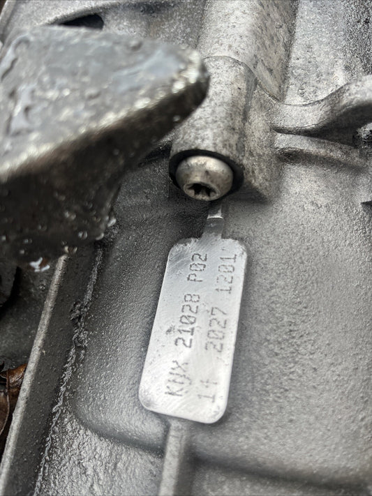 Audi TT MK2 8J 2.0TFSI BWA 6 Speed Manual Gearbox Code KNX