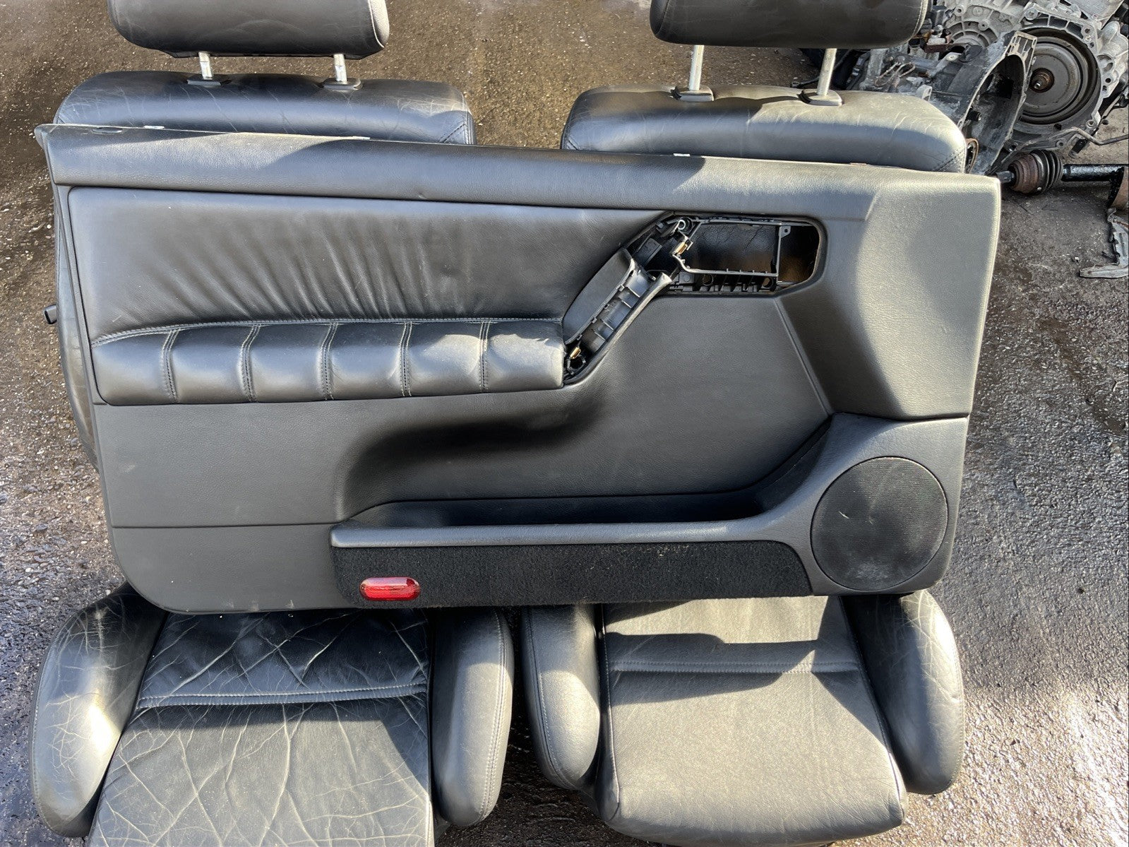 Mk3 Golf Vr6 Leather Interior in Black NO FRONT SEATS