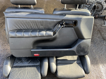 Mk3 Golf Vr6 Leather Interior in Black NO FRONT SEATS