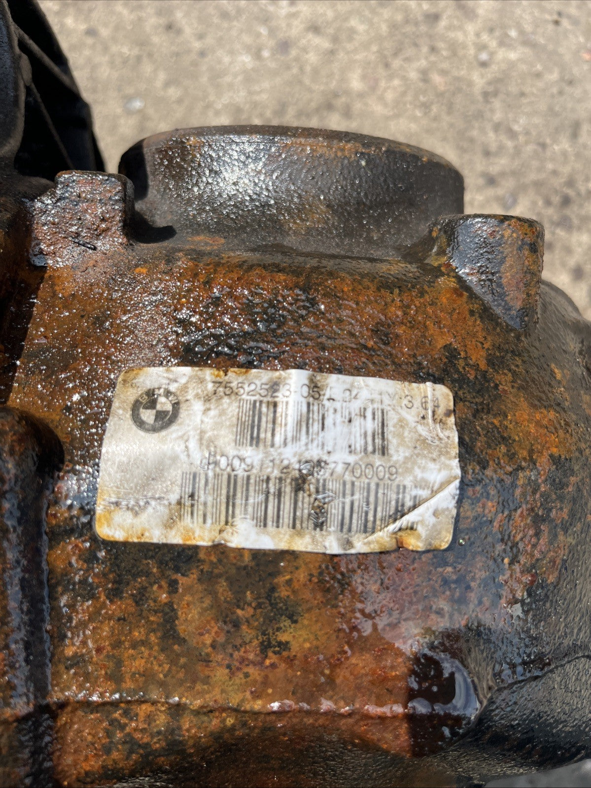 7552523 rear differential for BMW X5 (E70) XDRIVE 2008 3.64 Ratio