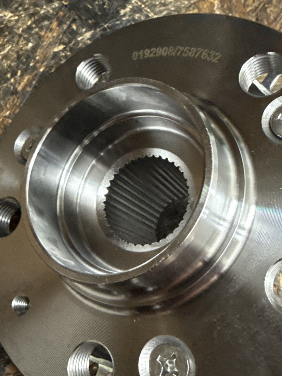 Audi TT MK1 8N 1.8T - Quattro Front Or Rear Wheel Hub Flange & ABS Ring NUT TYPE