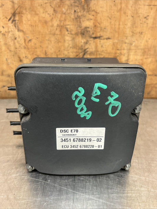 BMW X5 X6 Series E70 E71 Hydraulic Unit DSC ABS Pump Module 6788219 6788220