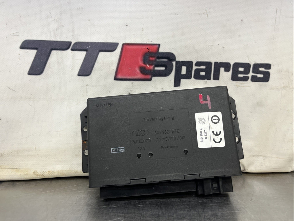Audi TT Convertible CCM comfort control module 8N7962267E Roadster 8N