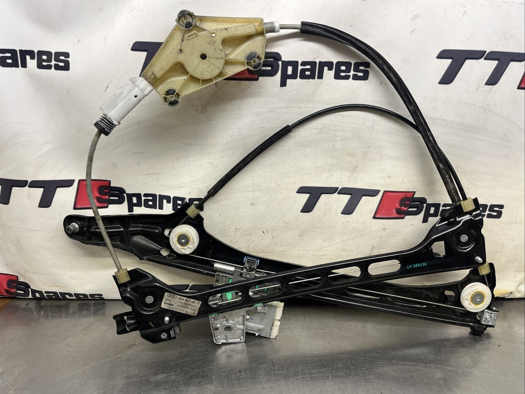 AUDI TT MK2 2006-2014 8J COUPE PASSENGER LEFT SIDE WINDOW REGULATOR 8J0837461E