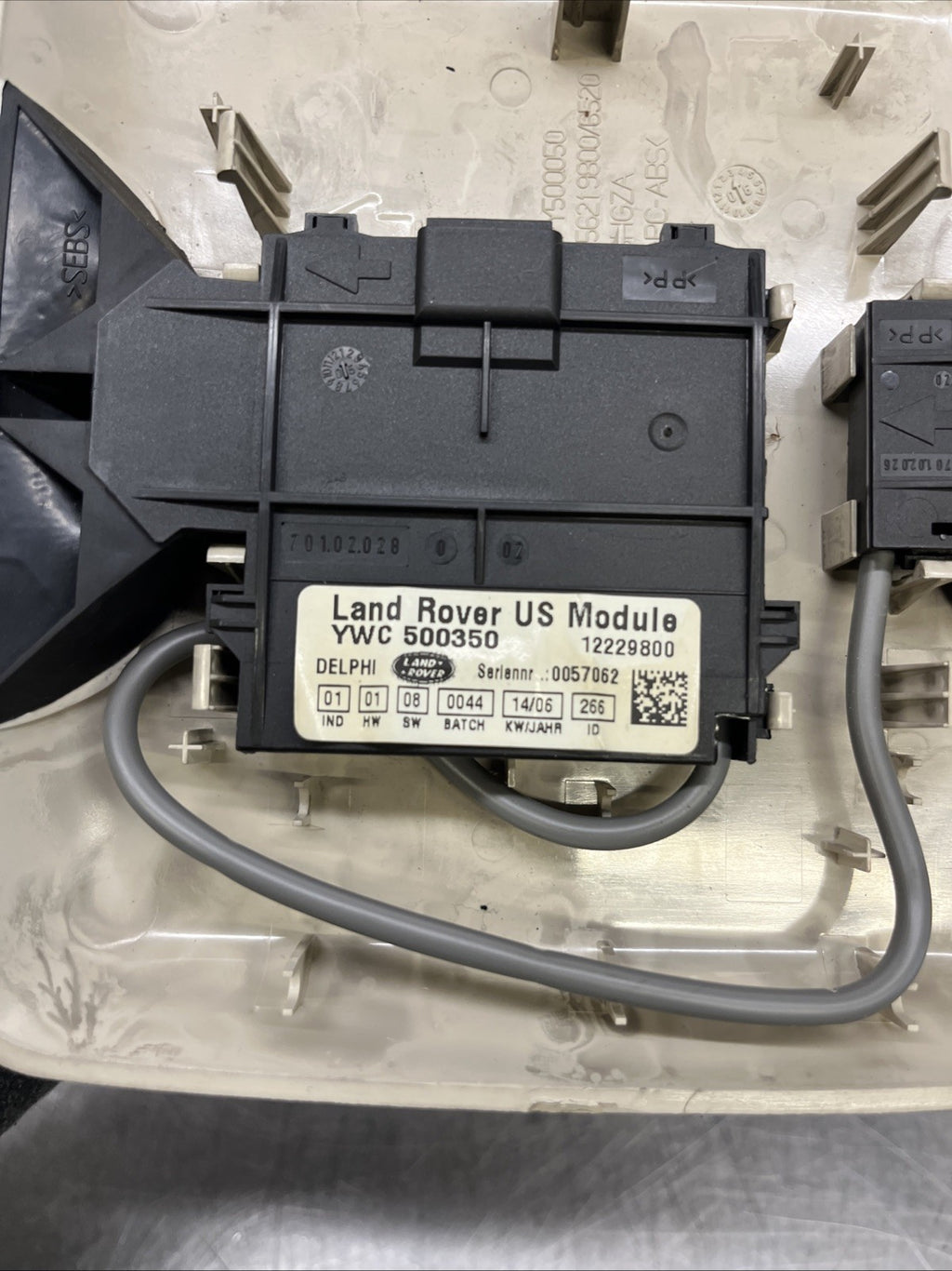 YWC500350 RANGE ROVER HSE SPORT L320 MOTION SENSOR 2.7D TDV6 AUTO 2008