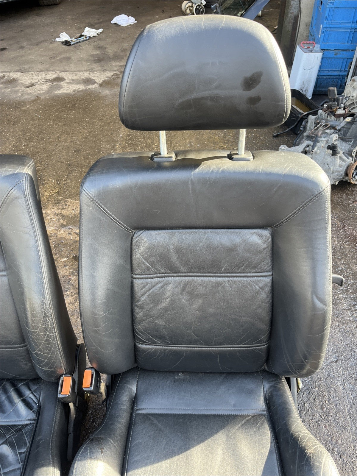 Mk3 Golf Vr6 Leather Interior in Black NO FRONT SEATS