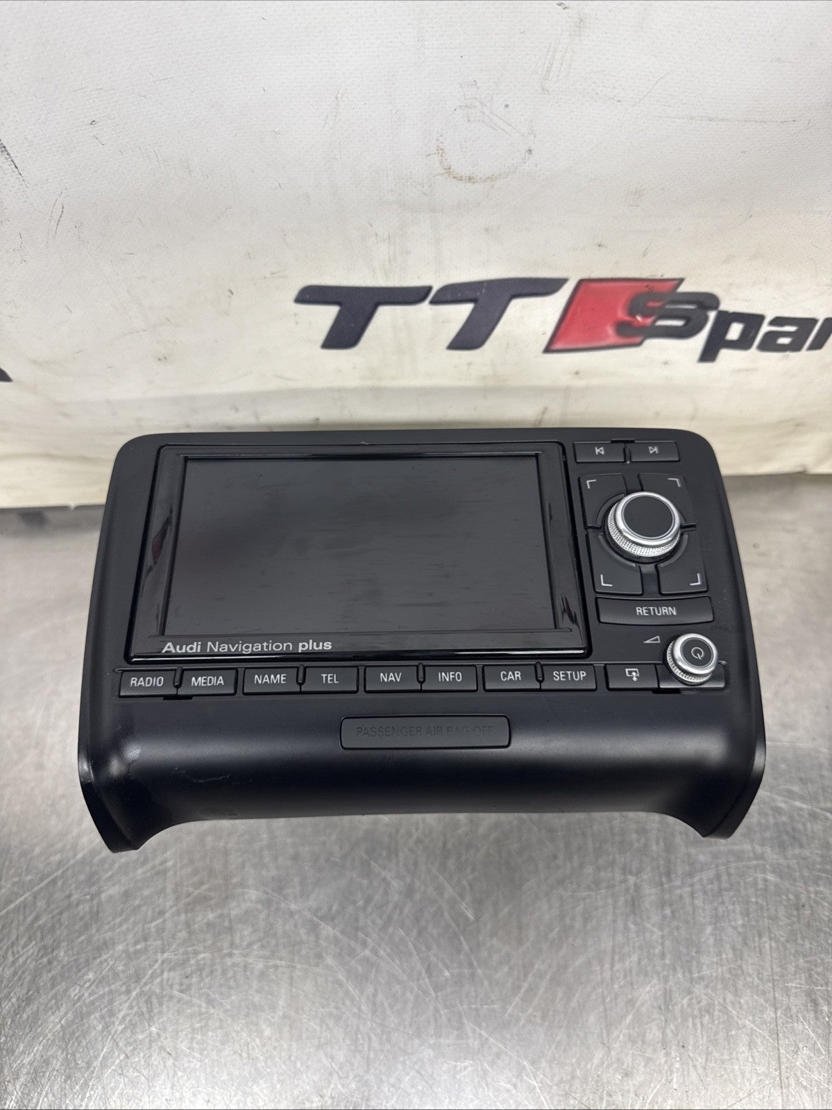 2007-2015 AUDI TT NAVIGATION  SAT NAV MEDIA STEREO HEAD 8P0035193G Mk2 8j