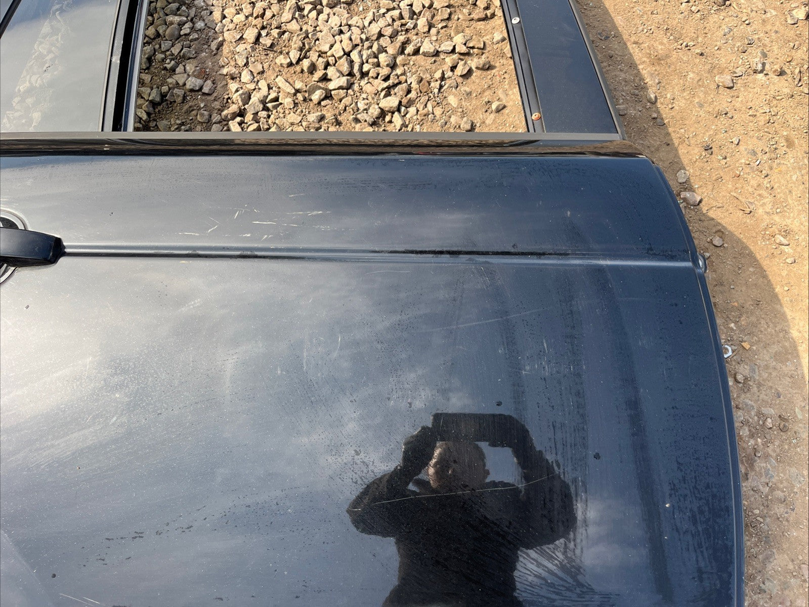 2004 Range Rover L322 Vogue Rear Drivers Door Complete, 0 Rust