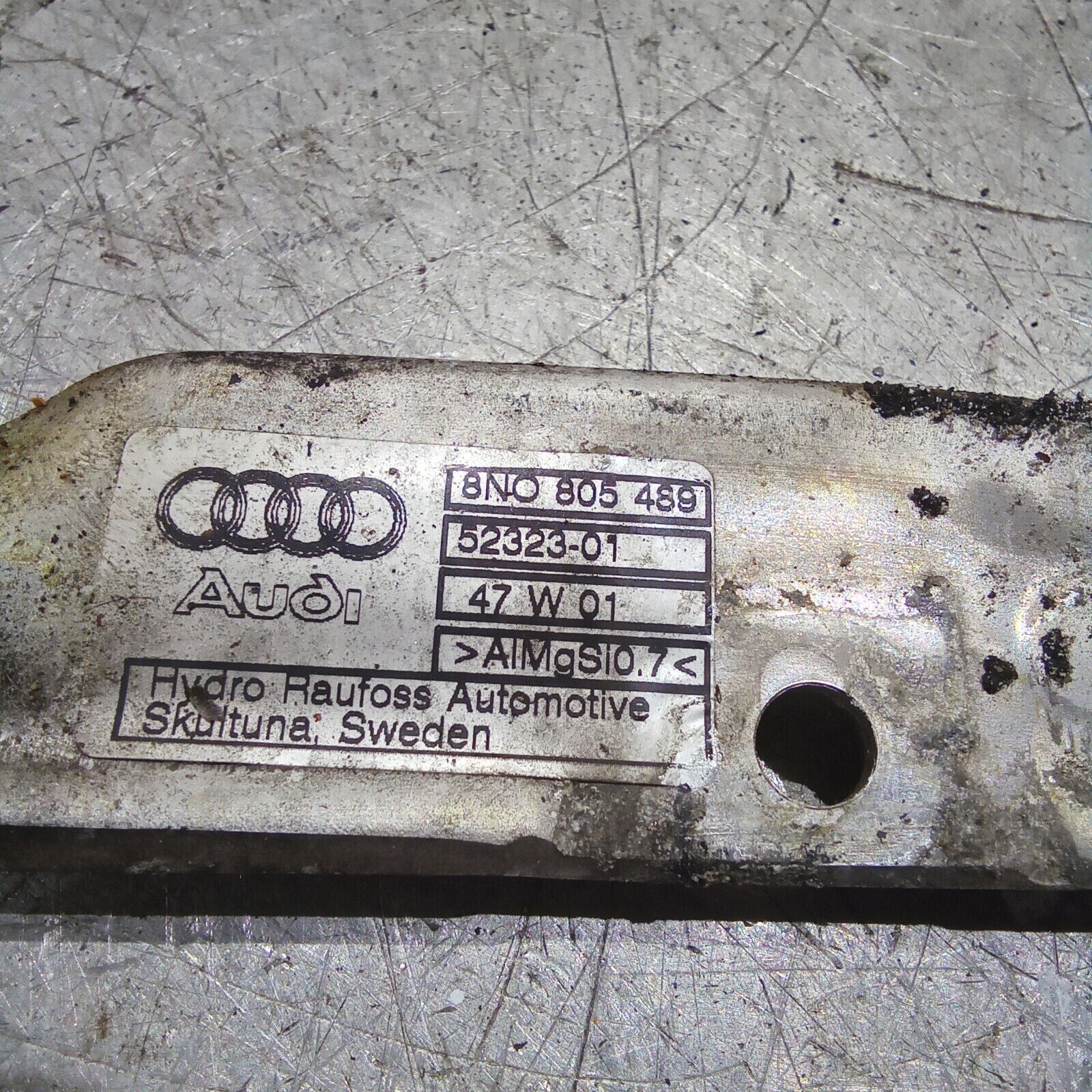 Audi TT 8N MK1 1998-2006 Front Bumper Bonnet Lock Support Bar Beam 8N0805489