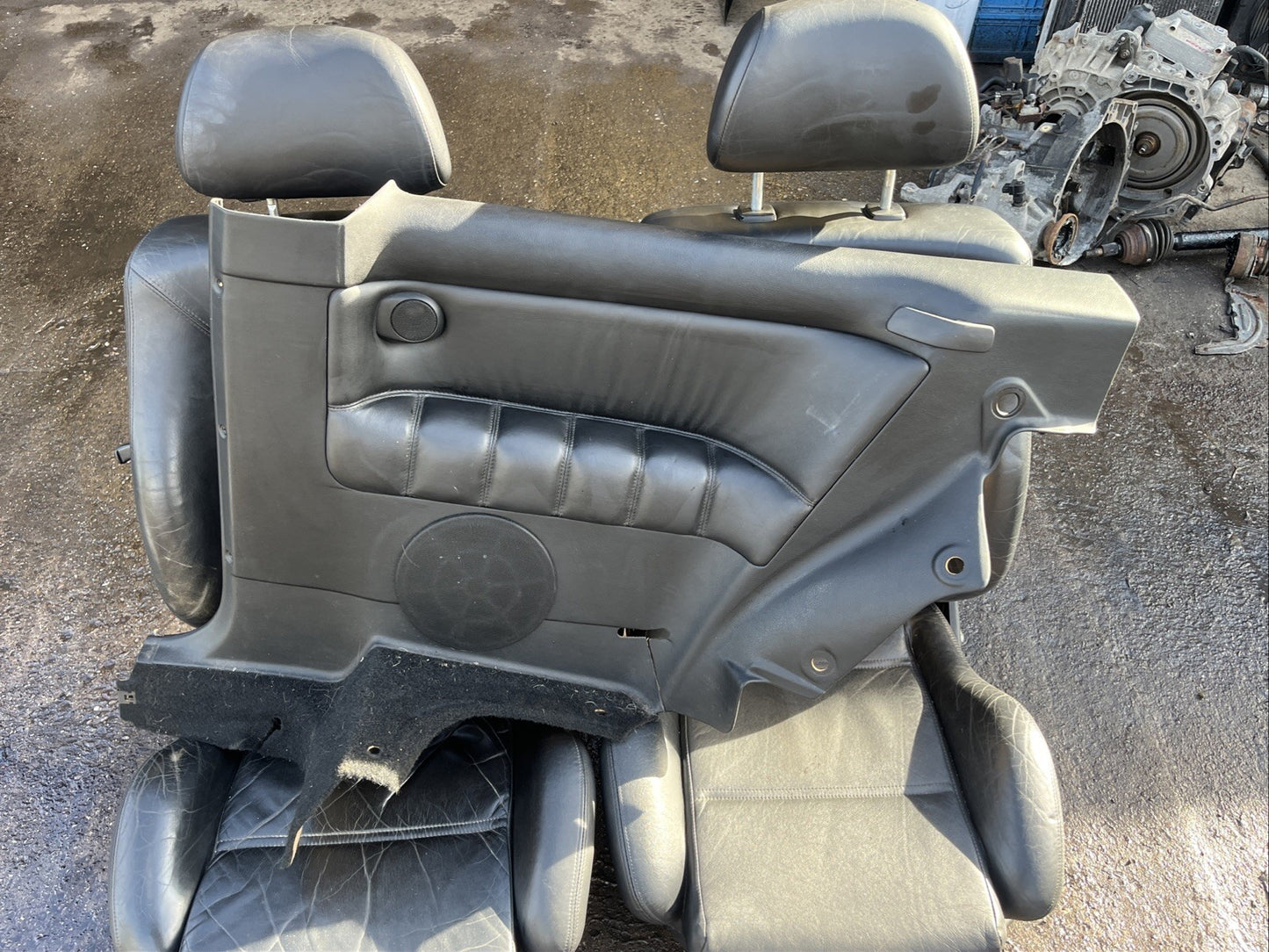 Mk3 Golf Vr6 Leather Interior in Black NO FRONT SEATS