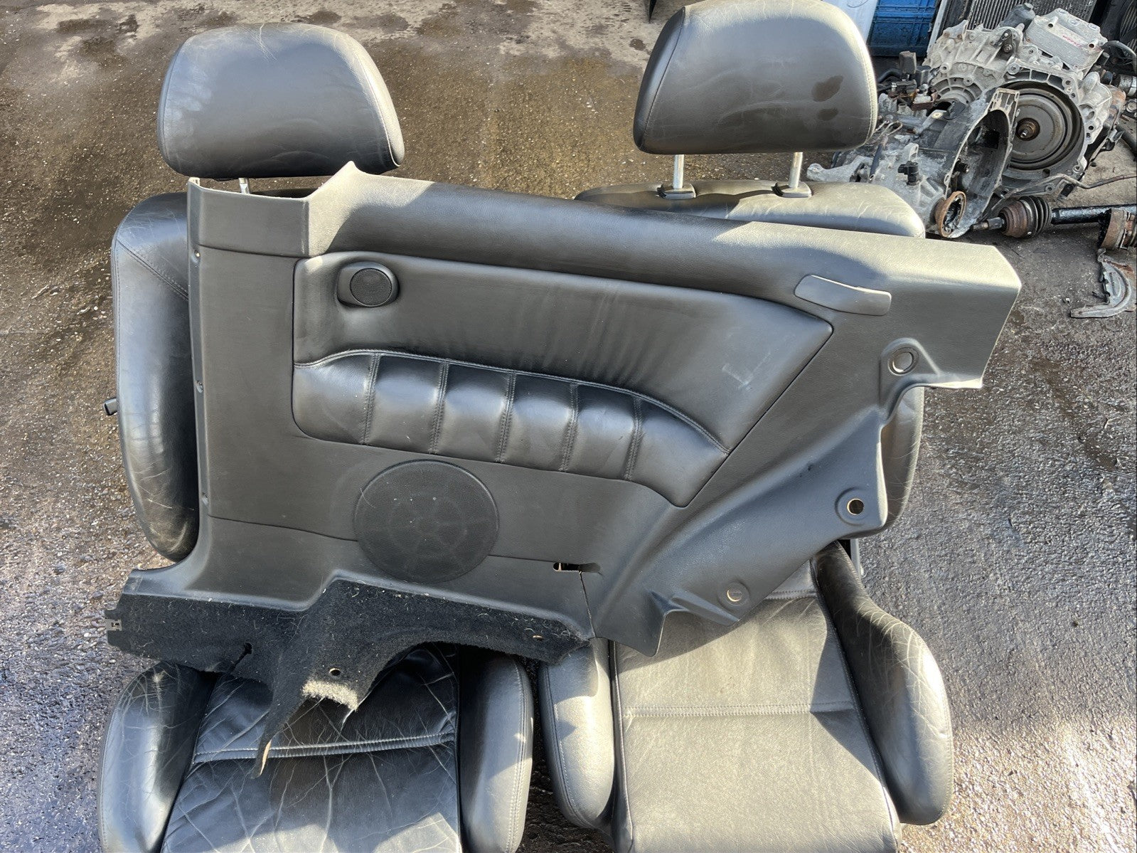 Mk3 Golf Vr6 Leather Interior in Black NO FRONT SEATS