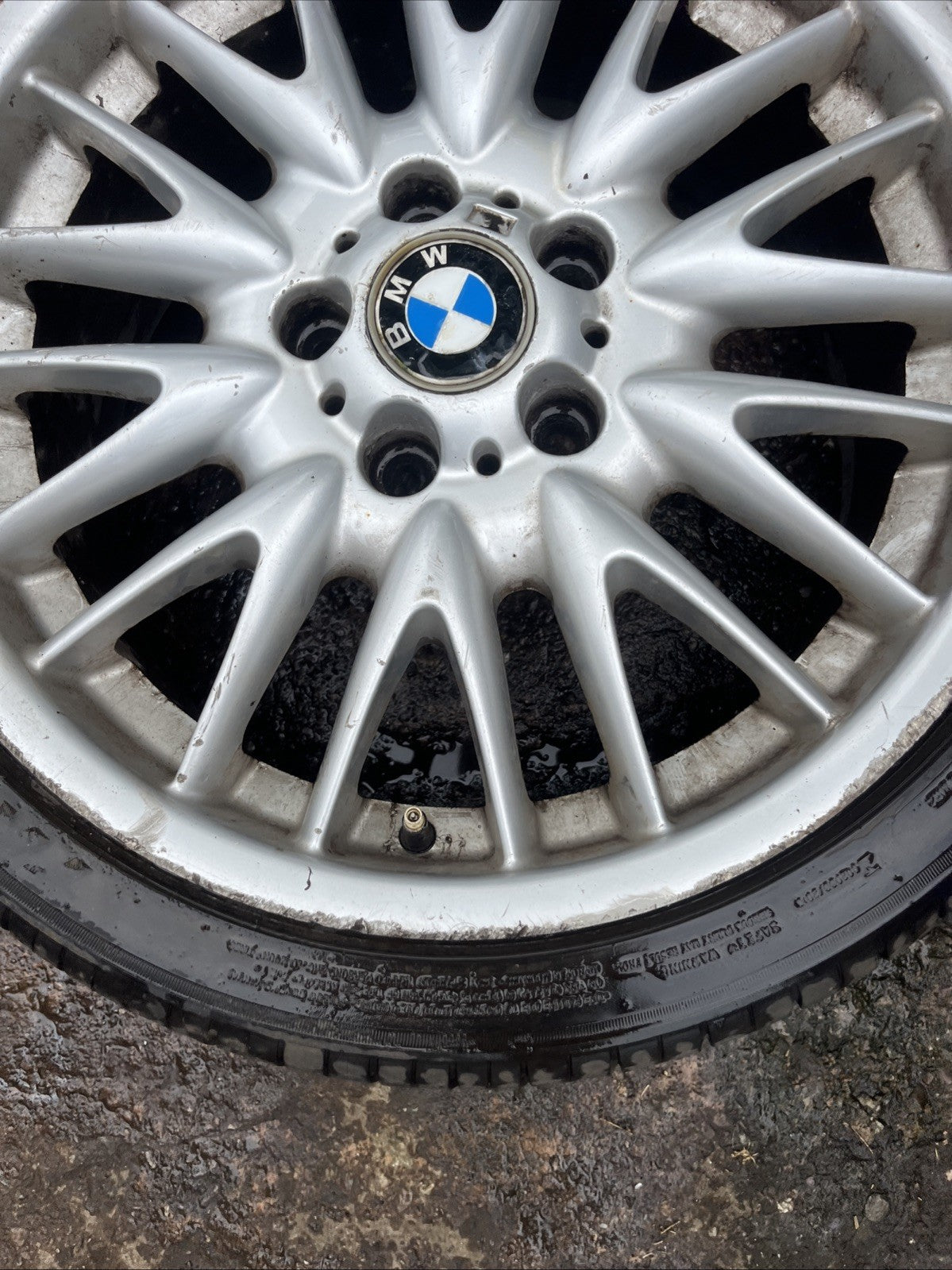 18" 5x120 BMW e46 Original Staggered MV1 Alloy Wheels - SINGLE